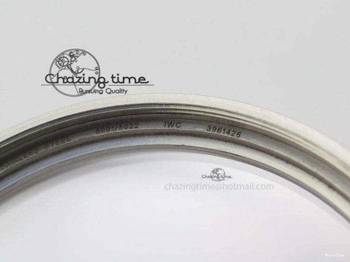 MIROTIME 0125 Bold Portuguese Real PR IW500704 ZF 1:1 Best Edition On Black Leather Strap A 7374